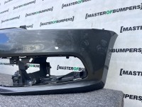 VW Polo Se Bluemotion 6c 2014-2017 Front Bumper 4 Pdc No Jets Genuine [v383]
