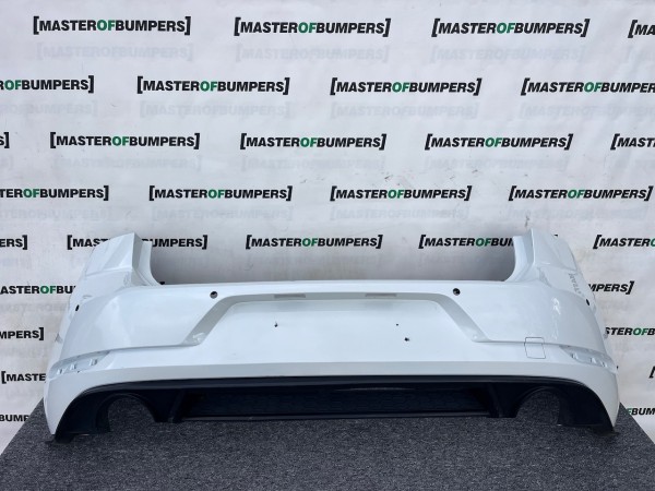 VW Golf Gti Gtd Mk7.5 Lift Hatchback 2017-2019 Rear Bumper 4 Pdc Genuine [v393]