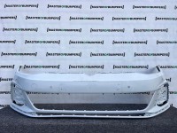 VW Golf Gte Hybrid Mk7.5 Hatchb 2017-2019 Front Bumper 4 Pdc Jets Genuine [v437]
