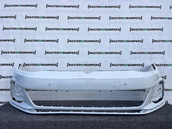 VW Golf Gte Hybrid Mk7.5 Hatchb 2017-2019 Front Bumper 4 Pdc Jets Genuine [v437]