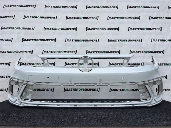 VW Polo R Line Mk6 Lift Hatchback 2021-2024 Front Bumper 6 Pdc Genuine [v531]