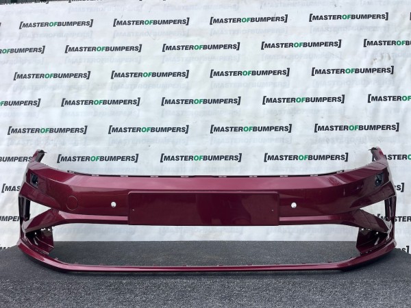 VW Golf Sv Sportsvan Face Lift 2018-2022 Front Bumper 6 Pdc Jets Genuine [v542]