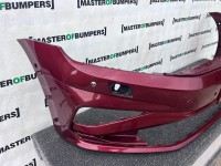 VW Golf Sv Sportsvan Face Lift 2018-2022 Front Bumper 6 Pdc Jets Genuine [v542]