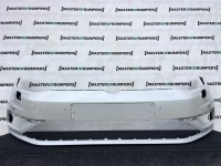 VW Golf Se Mk7.5 Hatchback 2017-2019 Front Bumper 4 Pdc +jets Genuine [v632]
