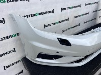 VW Golf Se Mk7.5 Hatchback 2017-2019 Front Bumper 4 Pdc +jets Genuine [v632]