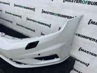 VW Golf Se Mk7.5 Hatchback 2017-2019 Front Bumper 4 Pdc +jets Genuine [v632]