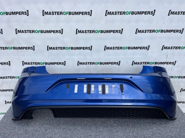 VW Polo Gti Mk6 Hatchback 2017-2021 Rear Bumper 4 Pdc Genuine [v331]