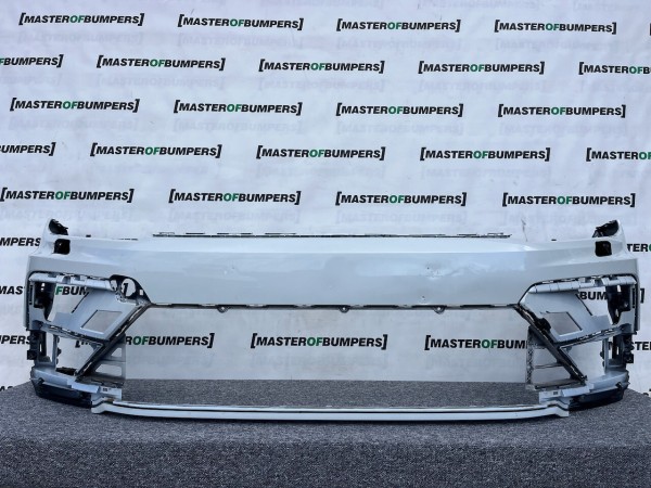 VW Tiguan R Line Mk2 Suv 2016-2019 Front Bumper 6 Pdc + Jets Genuine [v704]