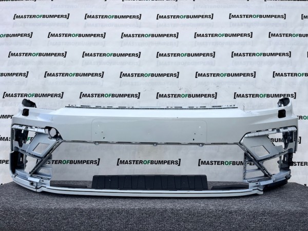 VW Tiguan R Line Mk2 Suv 2016-2019 Front Bumper 6 Pdc + Jets Genuine [v390]