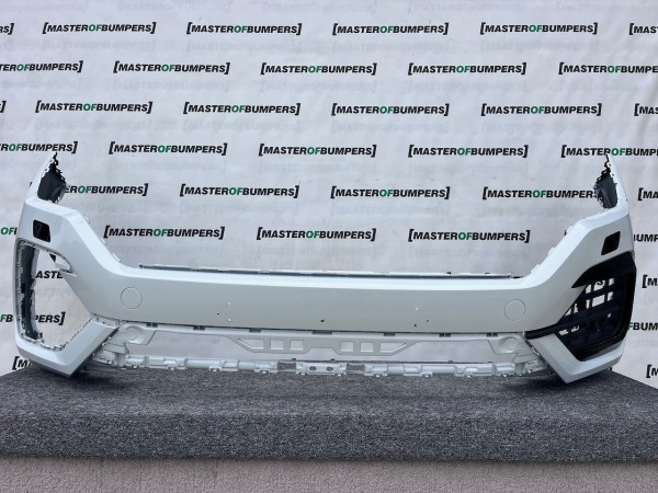 VW Touareg R Line Tdi V6 Mk3 2019-2023 Front Bumper 6 Pdc +jets Genuine [v410]