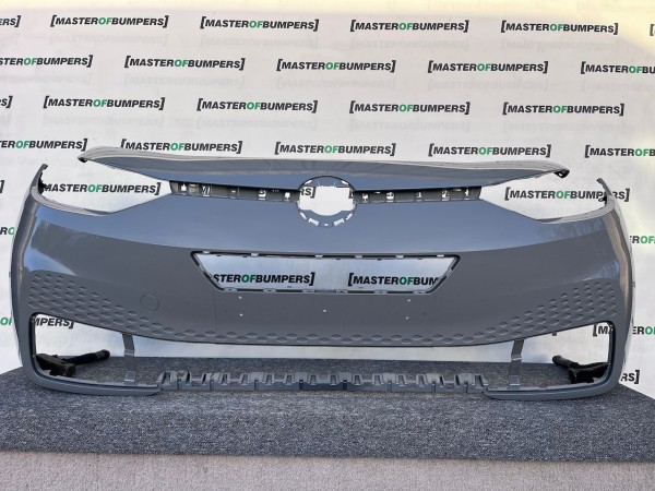 VW Id3 Id.3 2020-2023 Front Bumper Grey 4 Pdc Genuine [v439]