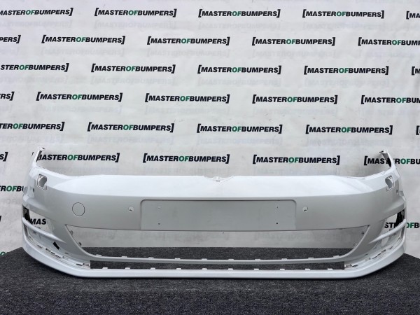 VW Golf Se Mk7 (pre-facelift) 2013-2016 Front Bumper 4 Pdc + Jets Genuine [v478]