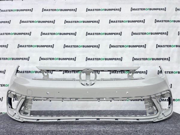 VW Polo Se Mk6 Facelift 2021-2024 Front Bumper 4 Pdc Genuine [v451]