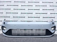 VW Golf R Line Mk7.5 Hatchback 2017-2019 Front Bumper 6 Pdc +jets Genuine [v480]