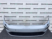 VW Golf R Line Mk7.5 Hatchback 2017-2019 Front Bumper 6 Pdc +jets Genuine [v480]