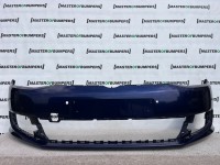 VW Sharan Sel Highline Mk2 Mpv 2011-2021 Front Bumper 4 Pdc Genuine [v284]
