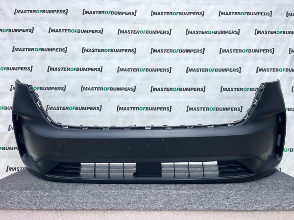 VW Transporter T7 Panel Van 2025-2028 Front Bumper 4 Pdc Textured Genuine [v519]