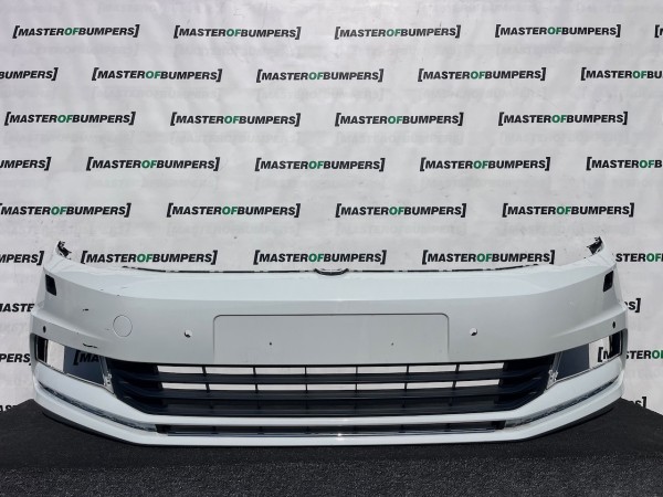 VW Touran Mk2 5t Mpv 2015-2022 Front Bumper 4 Pdc +jets Genuine [v584]