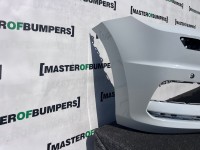 VW Touran Mk2 5t Mpv 2015-2022 Front Bumper 4 Pdc +jets Genuine [v584]