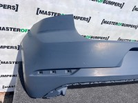 VW Golf Se Hatchback Mk7 Lift 2017-2020 Rear Bumper No Pdc Genuine [v595]