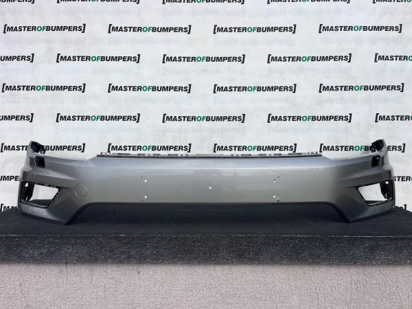 VW Tiguan Sel Bluemotion Mk2 Suv 2016-2019 Front Bumper Jets Genuine [v630]