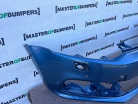 VW Polo Se Gt Bluemotion 6c 2014-2017 Front Bumper 4 Pdc +jets Genuine [v648]