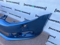 VW Polo Se Gt Bluemotion 6c 2014-2017 Front Bumper 4 Pdc +jets Genuine [v648]
