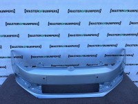 VW Polo Se Gt Bluemotion 6c 2014-2017 Front Bumper 4 Pdc No Jets Genuine [v646]