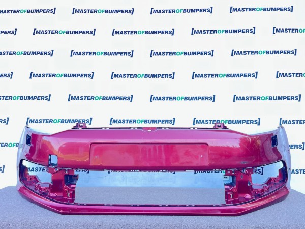 VW Polo Se Gt Bluemotion 6c 2014-2017 Front Bumper No Pdc +jets Genuine [v647]