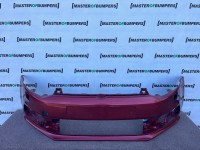 VW Polo Se Gt Bluemotion 6c 2014-2017 Front Bumper No Pdc +jets Genuine [v647]