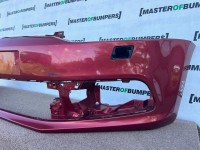 VW Polo Se Gt Bluemotion 6c 2014-2017 Front Bumper No Pdc +jets Genuine [v647]