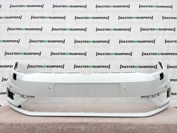 VW Golf Se Mk7 Lift 7.5 Hatch 2017-2019 Front Bumper 4 Pdc +jets Genuine [v230]