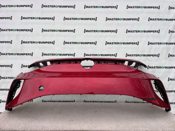 VW Id4 Id.4 Life Max 2021-on Front Bumper Red 6 Pdc Genuine [v250]