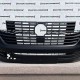 VW Transporter Van T6 Lift T6.1 2020-2023 Front Bumper Textured Genuine [v272]