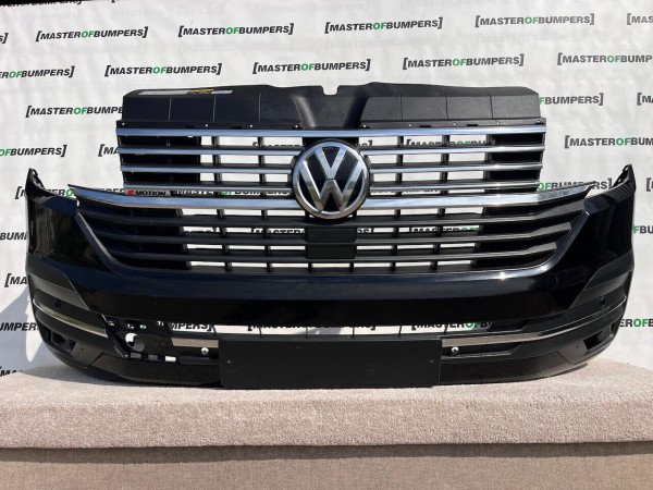 VW Transporter Caravelle T6.1 Lift 2020-2024 Front Bumper 6 Pdc Genuine [v273]