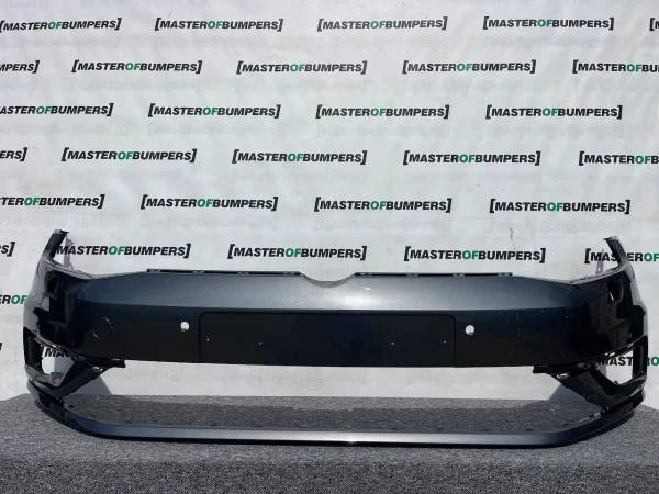 VW Golf Se Mk7 Lift 7.5 Hatch 2017-2019 Front Bumper 4 Pdc +jets Genuine [v322]