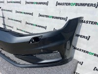 VW Golf Se Mk7 Lift 7.5 Hatch 2017-2019 Front Bumper 4 Pdc +jets Genuine [v322]