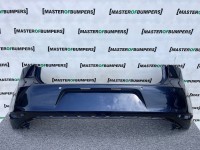 VW Golf Gti Gtd Mk7 Hatchback 2013-2016 Rear Bumper 4 Pdc Genuine [v327]