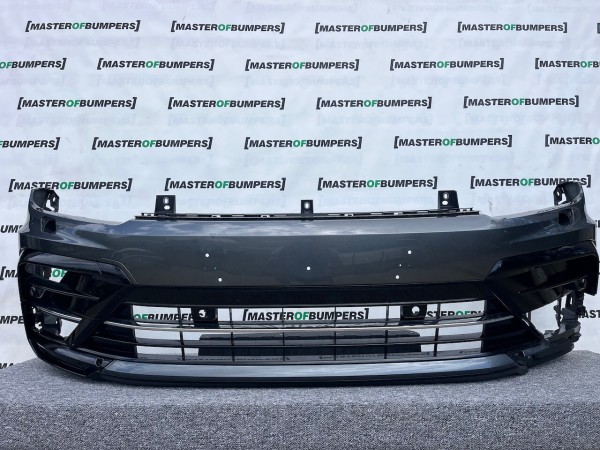VW Tiguan R Line Mk2 Suv 2016-2019 Front Bumper 4 Pdc + Jets Genuine [v102]