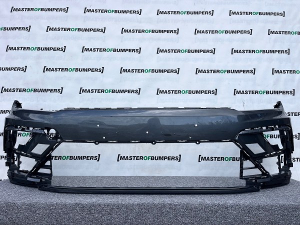 VW Tiguan R Line Mk2 Suv 2016-2019 Front Bumper 6 Pdc No Jets Genuine [v163]