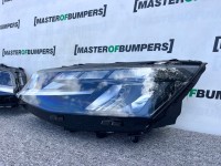 VW Transporter T7 Off Grid 2024-on Led Headlights Pair Uk Spec Silver Trim