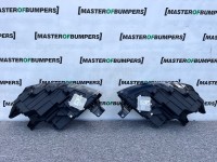 VW Transporter T7 Off Grid 2024-on Led Headlights Pair Uk Spec Silver Trim