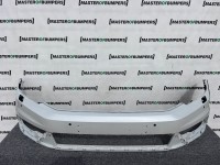 VW Passat Alltrack B8 Estate 2015-2018 Front Bumper 4 Pdc +jets Genuine [v357]