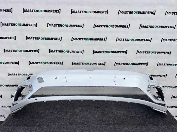 VW Golf R Mk7.5 Hatchback Esta 2017-2019 Front Bumper 4 Pdc +jets Genuine [v470]