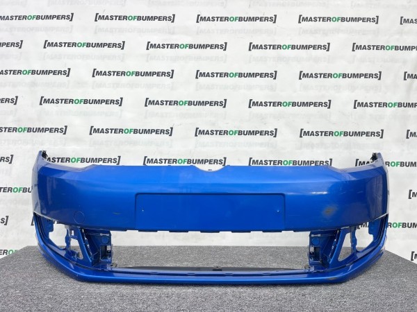 VW Touran Mk2 2011-2014 Front Bumper No Pdc No Jets Genuine [v918]