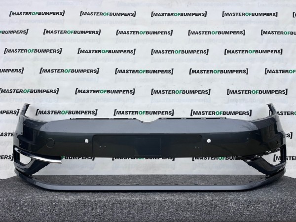 VW Golf Se Mk7 Lift Hatchbac 2017-2019 Front Bumper 4 Pdc No Jets Genuine [v454]
