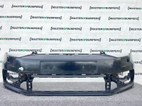 VW Polo Gti 6c Lift Hatchback 2015-2017 Front Bumper No Pdc Genuine [v445]