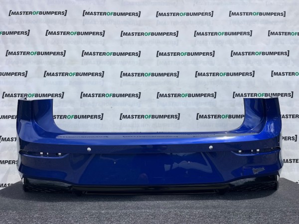 VW Golf R Line Hatchback Mk8 Lift 2024-2027 Rear Bumper 6 Pdc Genuine [v540]