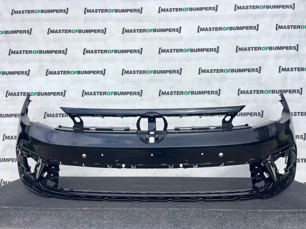 VW Polo R Line Mk6 Lift Hatchback 2021-2024 Front Bumper 4 Pdc Genuine [v628]