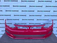 VW Polo Se Bluemotion Mk6 Hatchback 2021-2024 Front Bumper 4 Pdc Genuine [v649]